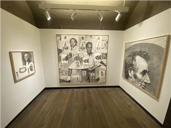 Mark Stockton: G.L.R. (George/Lincoln/Rockwell) - Bridgette Mayer Gallery