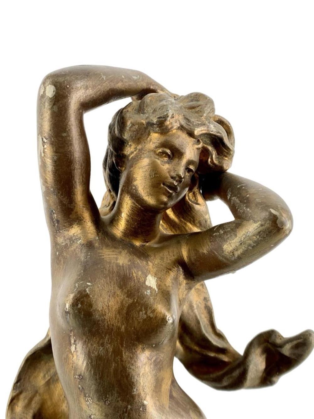 Artwork by Midsummer, French Painted Die Cast Titania Sculpture, Made of Sculpture – Elegant die-cast sculpture