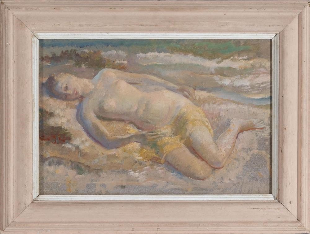 Arthur Murch | The Yellow Towel (1902 - 1989) | MutualArt