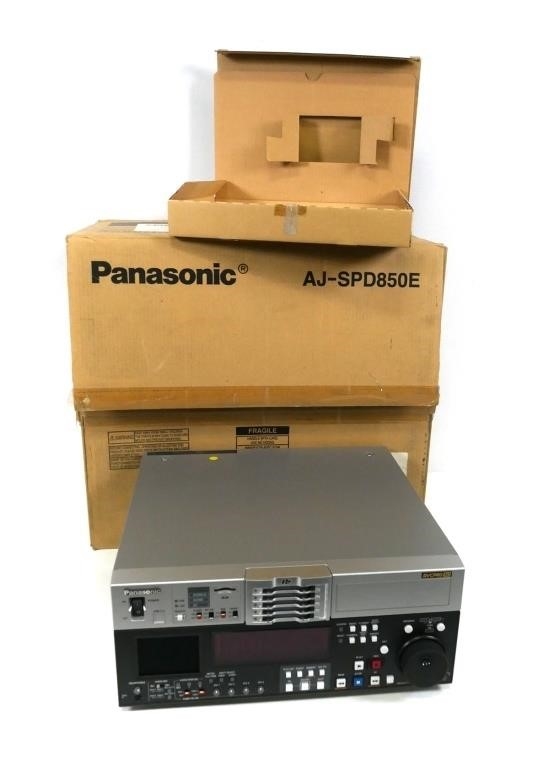 Panasonic | PANASONIC AJ-SPD850E MEMORY CARD RECORDER | MutualArt