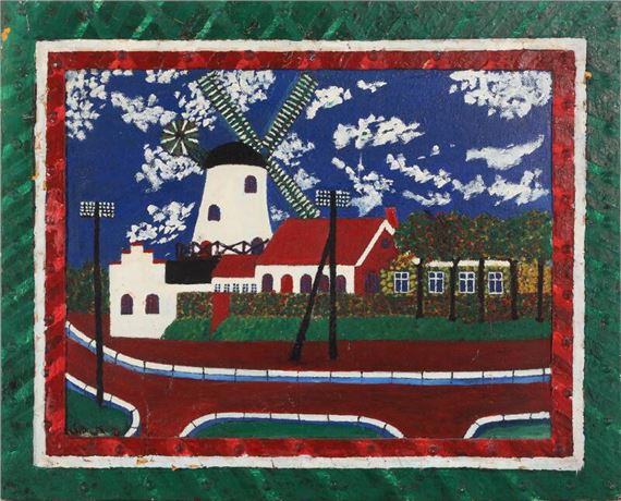 Marinus Rasmussen | Townscape (1902) | MutualArt