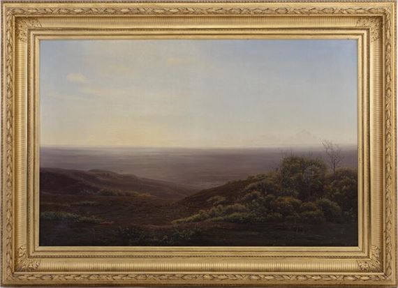 Autumn in Store Vildmose near Vendsyssel, North of Jutland by Harald Frederik Foss, 1876