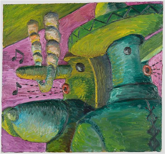 Mexican Nights by Alvar Gullichsen, dated 1988