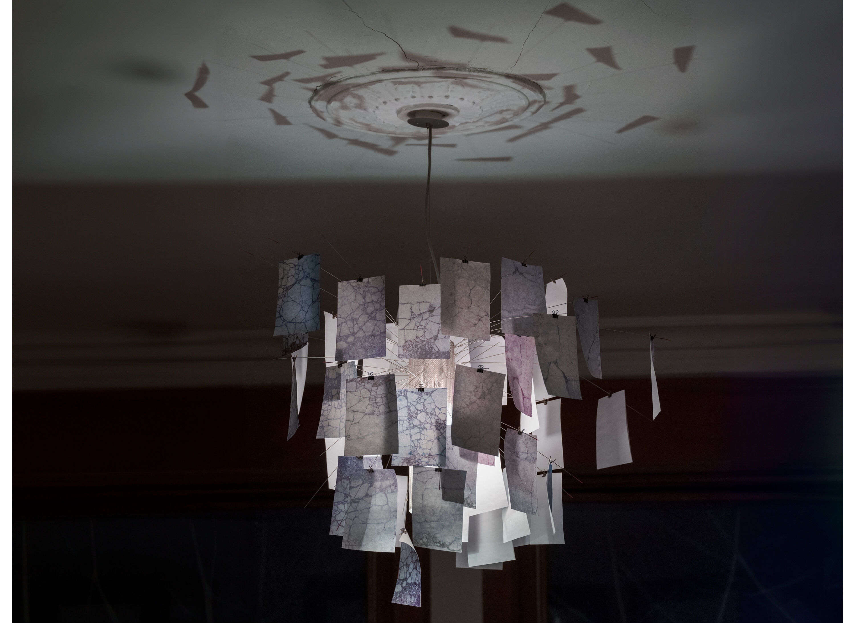 Ingo Maurer | Zettel'z 5 Chandelier | MutualArt