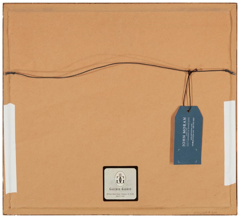 Artwork by Arthur Grover Rider, Balancing the Sail, Made of Watercolor and traces of graphite on thin paperboard