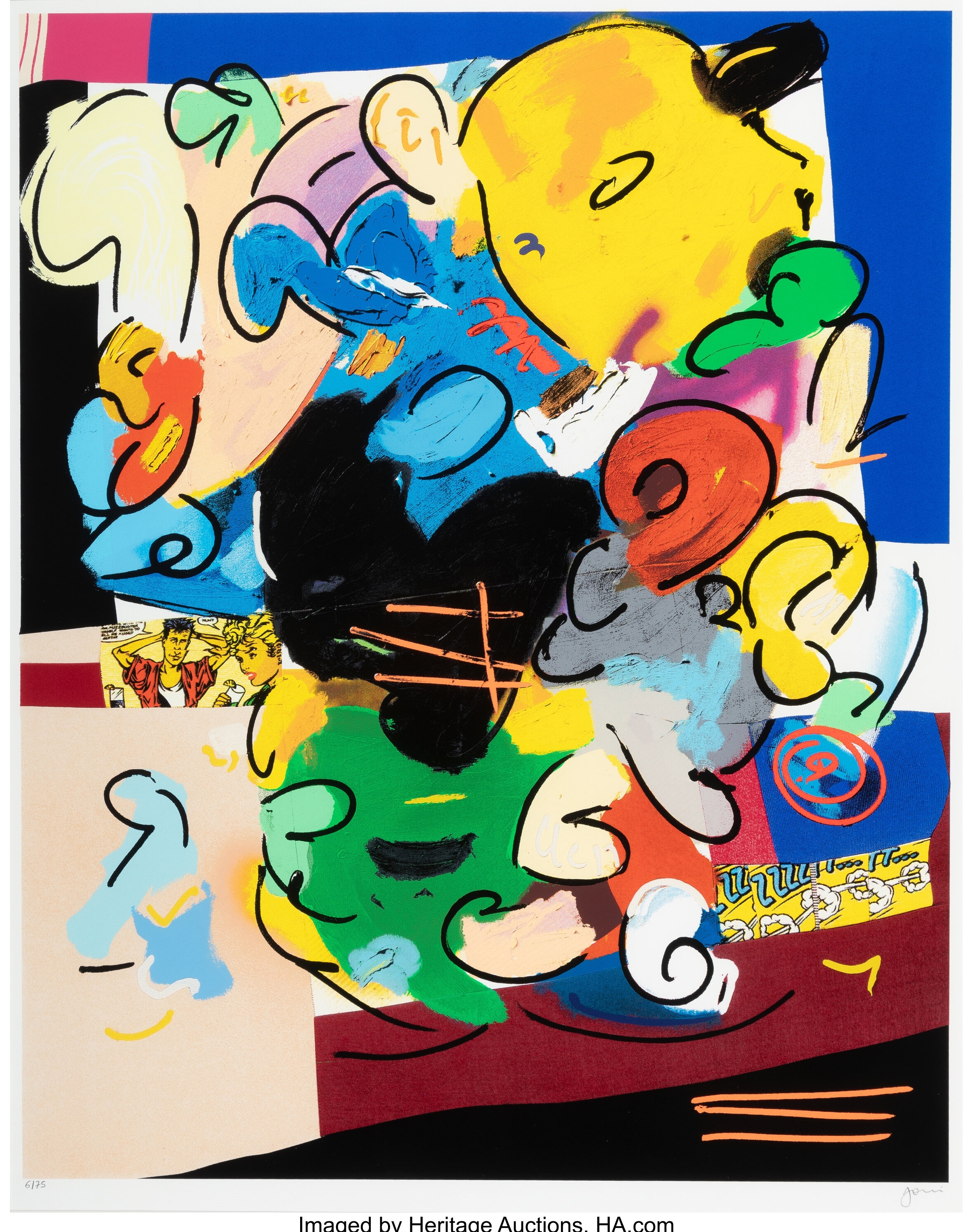 Artwork by Jonni Cheatwood, Expensive Ass Pastrami , 2019, Made of Screenprint in colors on wove paper