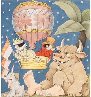 Imagination Celebration for the John F. Kennedy Center for the Performing Arts final poster art - Maurice Sendak