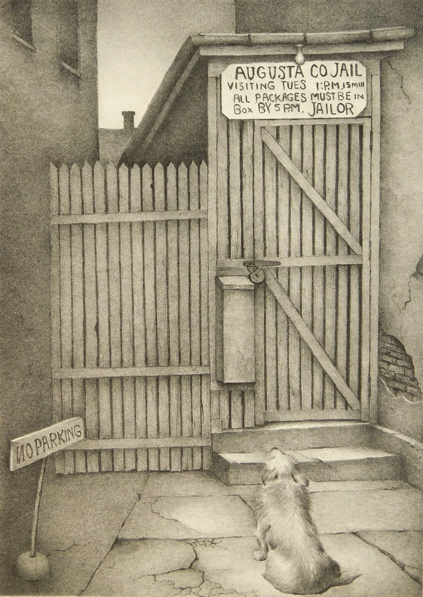 Artwork by Ella Fillmore Lillie, The Faithful Friend, Made of lithograph