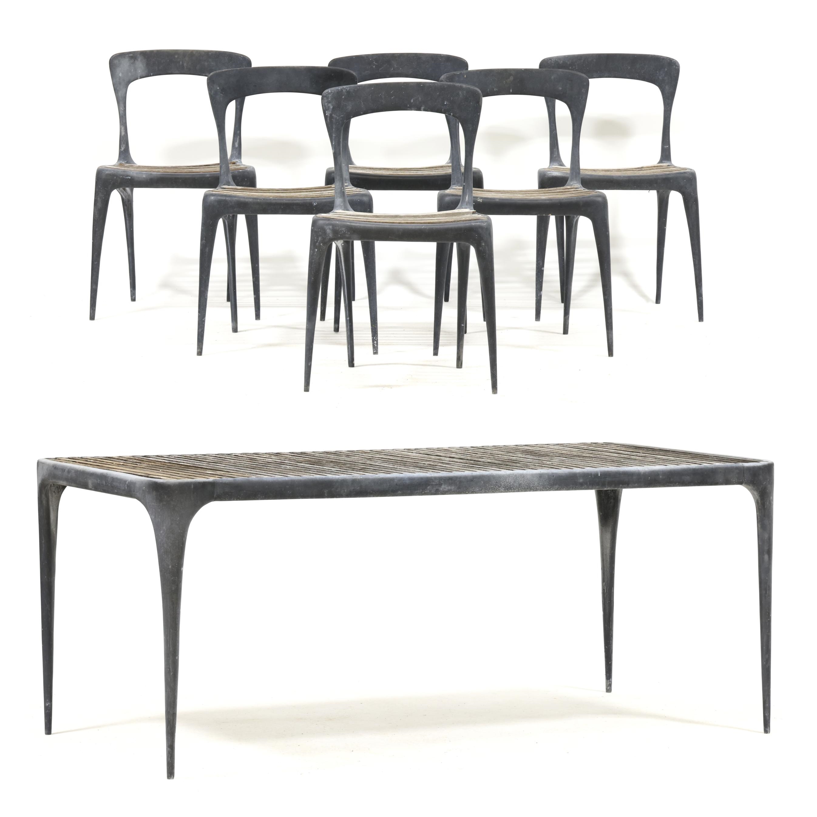 John Reeves | Flow Collection Seven Piece Patio Set | MutualArt