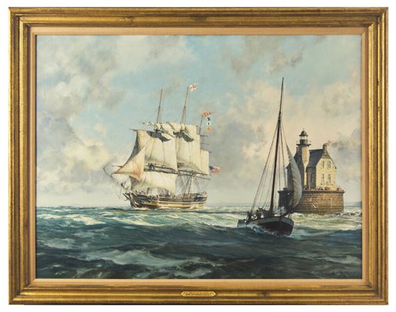 John Stobart | John Stobart (British, 1929-2023) Packet Ambassador ...