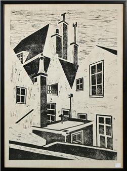 (STREET SCENE) - Hans Bos