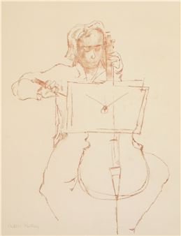 The Cellist - Andrée Ruellan