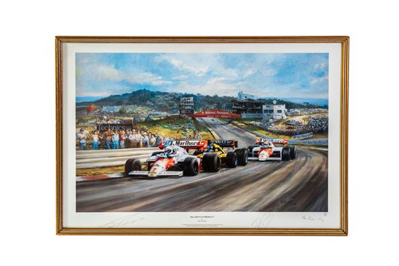 Alan Fearnley | McLaren's Supremacy, signed print by Alan Fearnly