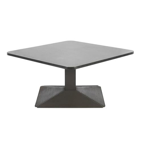 Tobia & Afra Scarpa | Cast iron pyramid form base with offset square ...