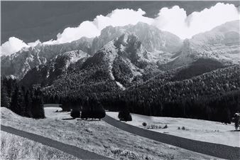 lot of four photographs Roads (Composition) - Abbas Gharib