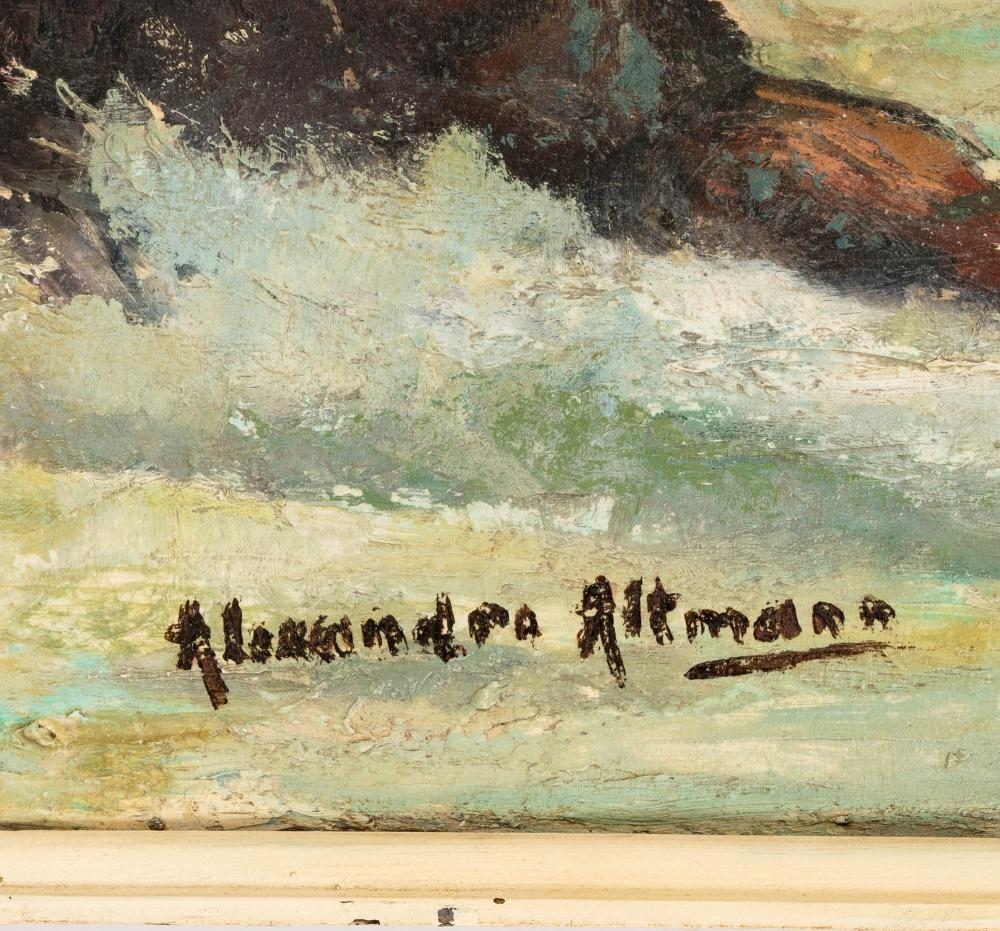Alexandre ALTMANN | oil on board; signed lower left | MutualArt