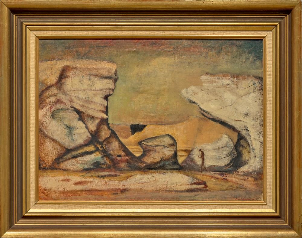 Russell Drysdale | THE FOSSICKER (1948 - 1949) | MutualArt