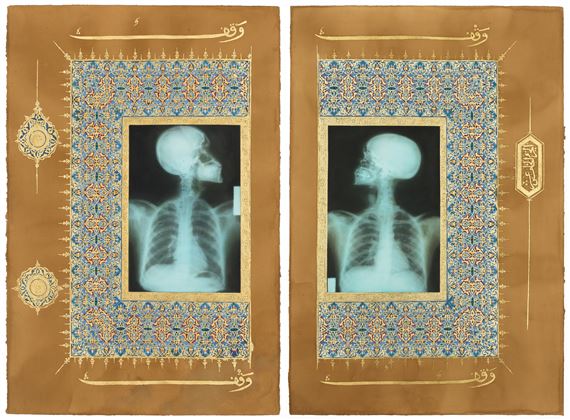 Illumination X-Ray (Diptych) - Ahmed Mater