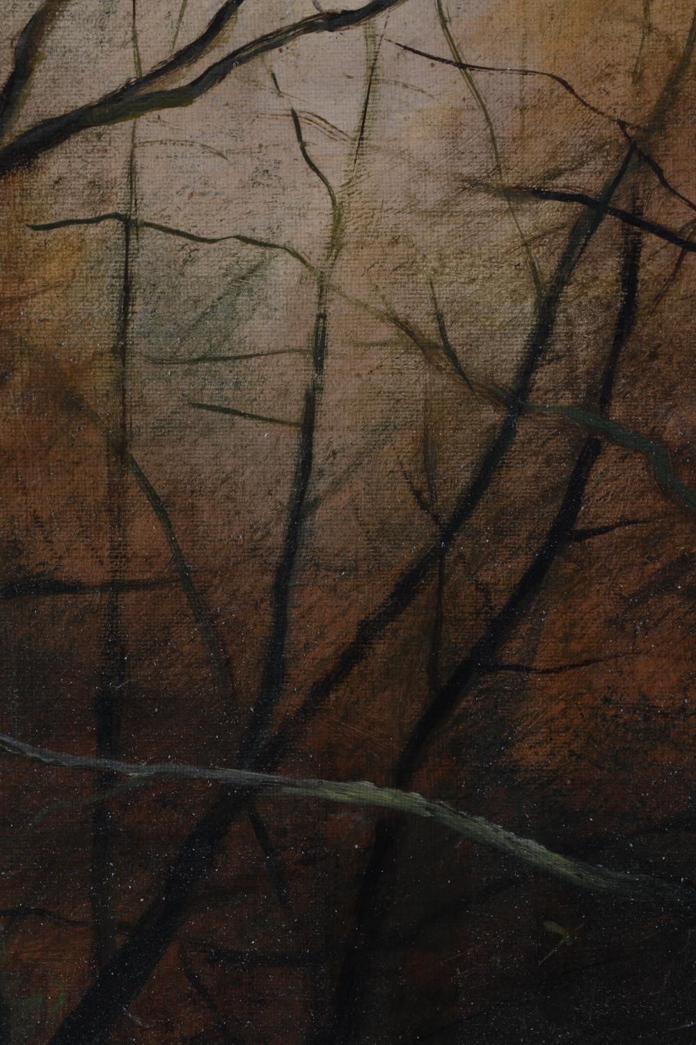 Artwork by Charles Armor, ROCK CREEK PARK LANDSCAPE, Made of Oil on canvas