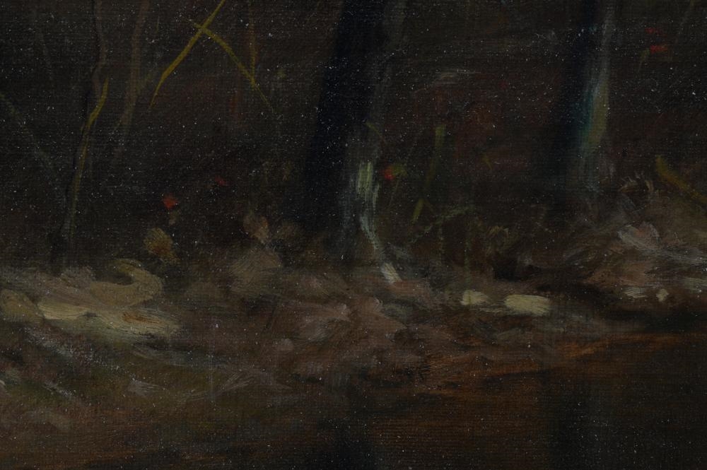 Artwork by Charles Armor, ROCK CREEK PARK LANDSCAPE, Made of Oil on canvas