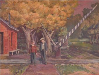 THE RAILROAD CROSSING - Gerrit Van Sinclair