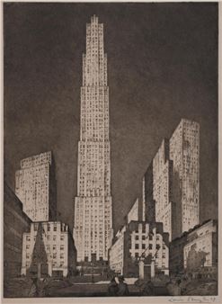 ROCKEFELLER CENTER, 1939 - Louis Ruyl