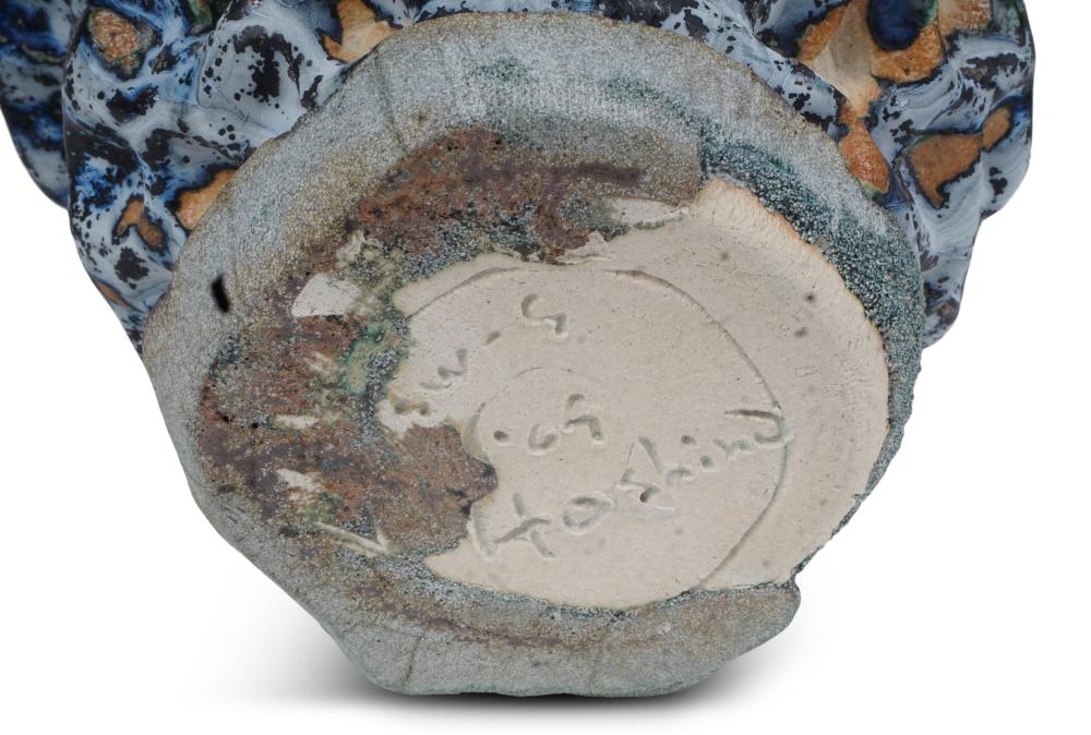 Artwork by Satoru Hoshino, "SPRING SNOW" GLAZED STONEWARE VASE, CA. 2012, Made of GLAZED STONEWARE VASE, CA. 2012, Glazed stoneware