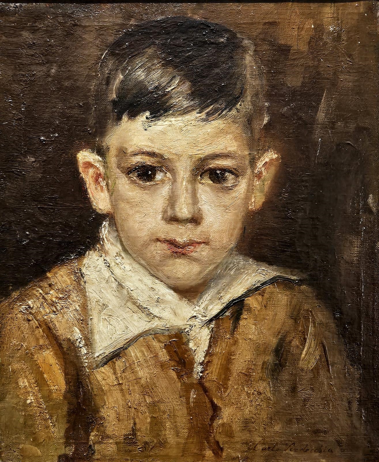 Carlo Verdecchia | Ritratto di bimbo | MutualArt