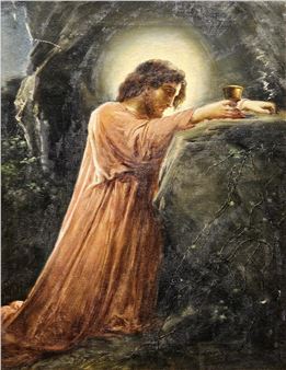Cristo al Getsemani 1878 - Trotta Francesco