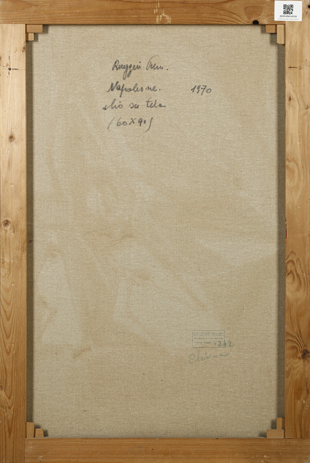 Artwork by Piero Ruggeri, NAPOLEONE, Made of oil on canvas