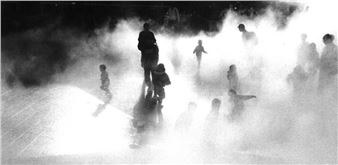 Fujiko Nakaya: Fog Sculpture - Neue Nationalgalerie