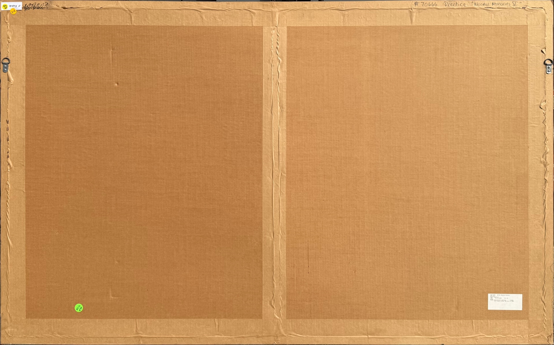 Margaret Prentice | Normal Memories III; Normal Memories V (1988 ...