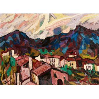 Tessiner Landschaft - Karl Hosch