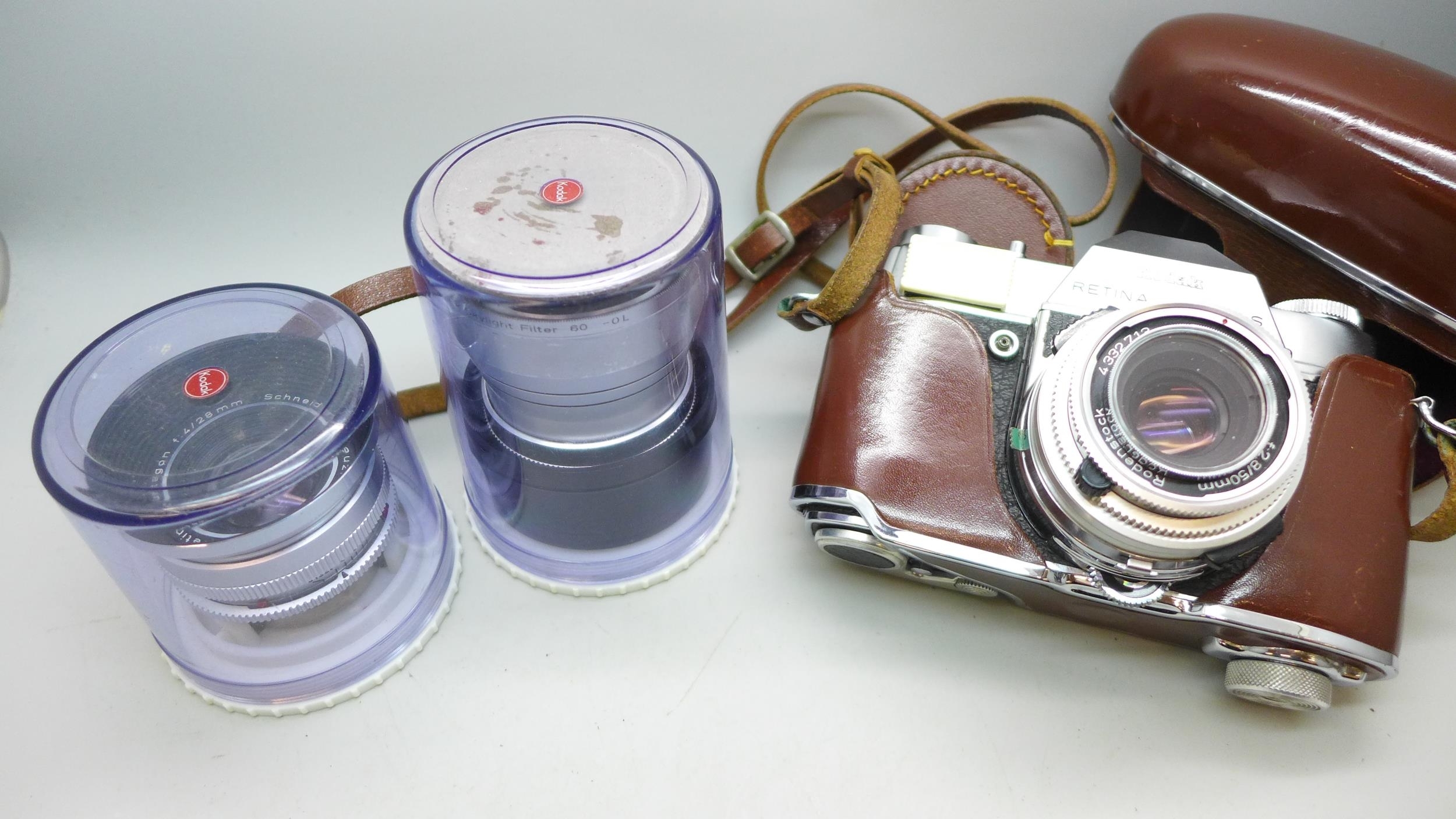 MANUAL | A Kodak Retina Reflex S camera with lens | MutualArt