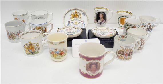 Robert Jefferson | A collection of Royal commemorative ware including ...
