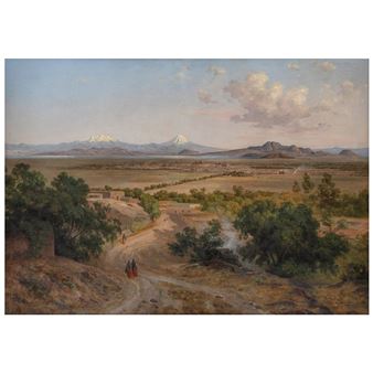 Valle de México desde el Tepeyac - José María Velasco