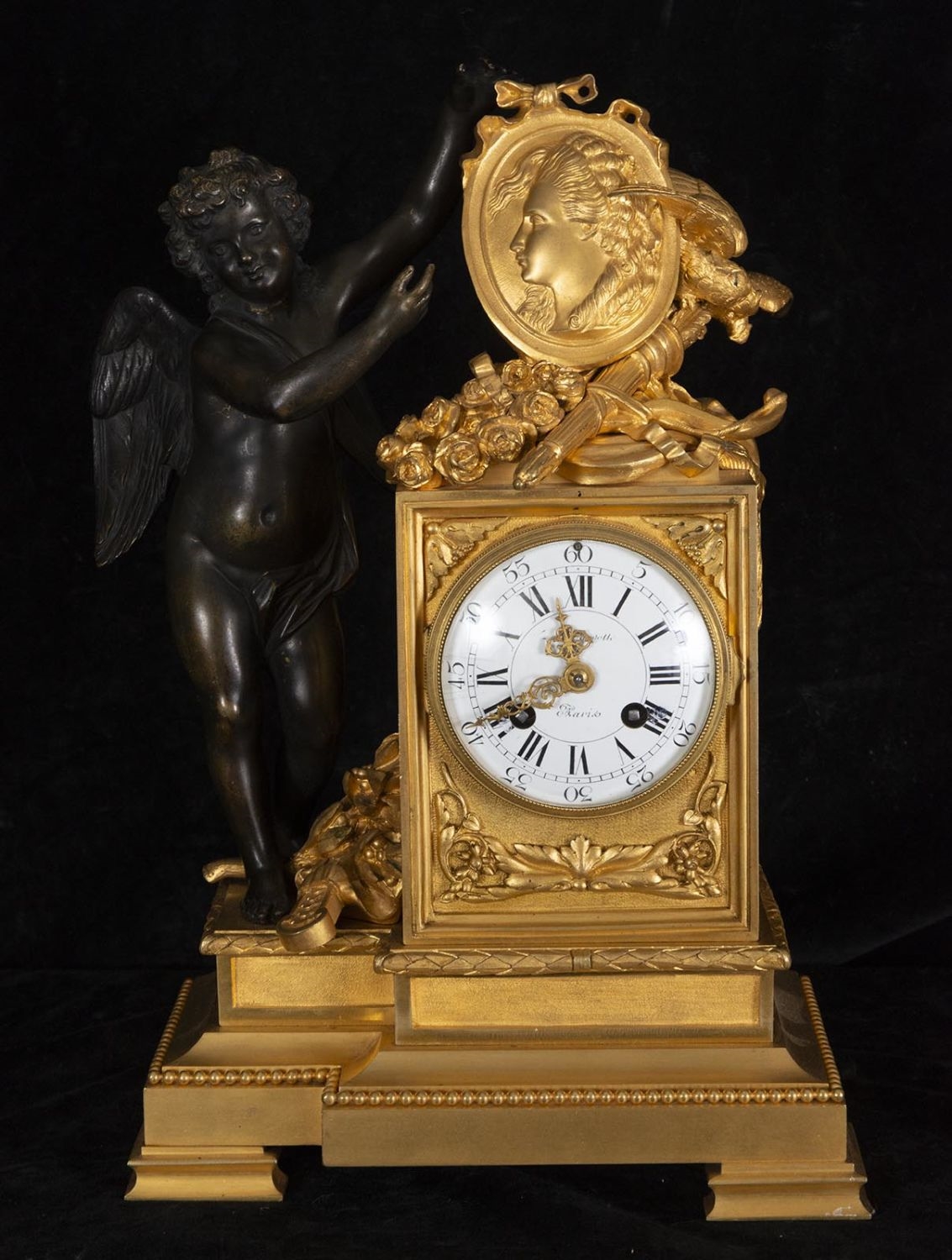 Mercurio | Distinguido Reloj Francés de Sobremesa Luis XVI ...