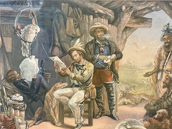 George Baxter | natives (1864) | MutualArt