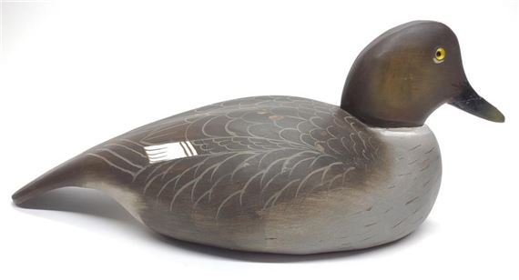 Doug Gates Goldeneye Hen Duck Decoy by Doug Gates, 2011