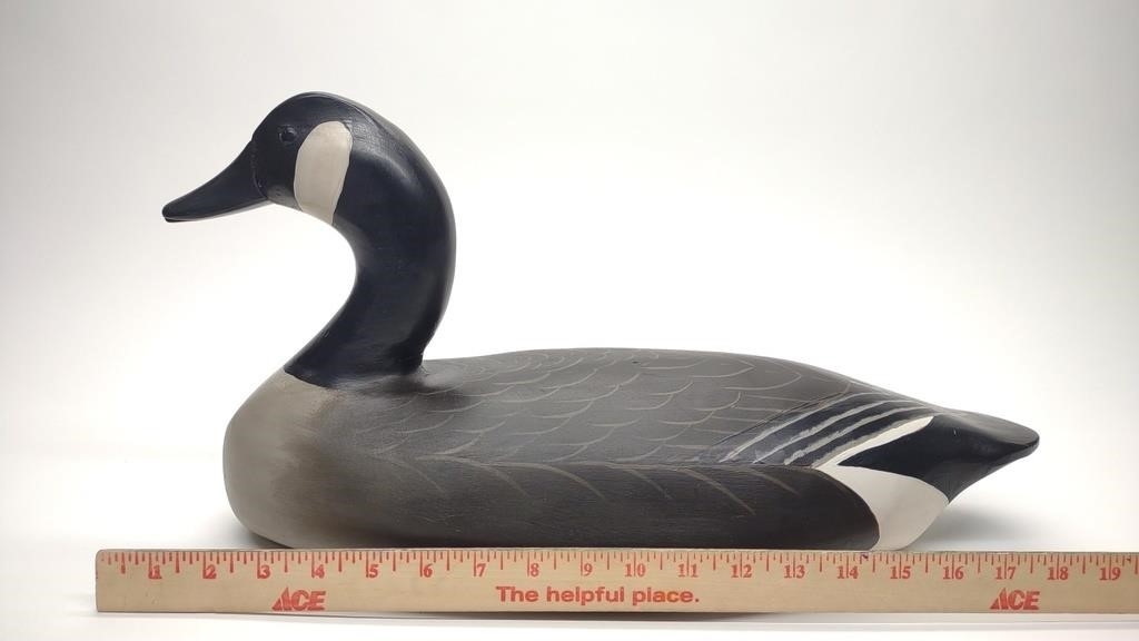 Artwork by Doug Gates, Doug Gates Canada Goose Decoy