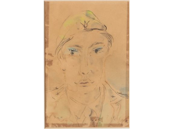 Soldier 1946 by Filippo de Pisis, 1946