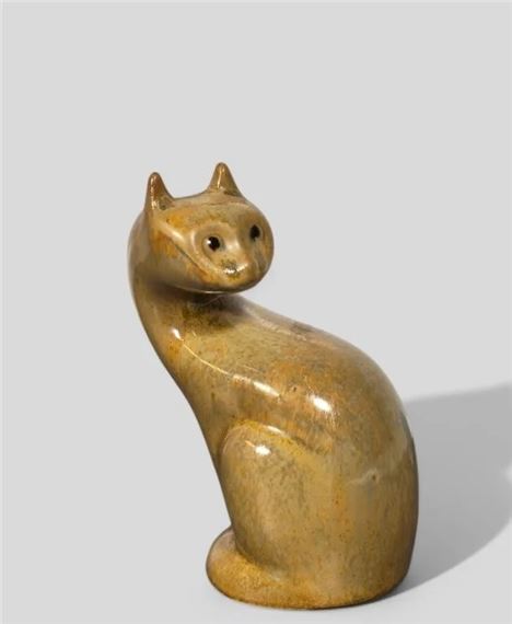 Pigeon Forge Ceramic Cat - Douglas Ferguson