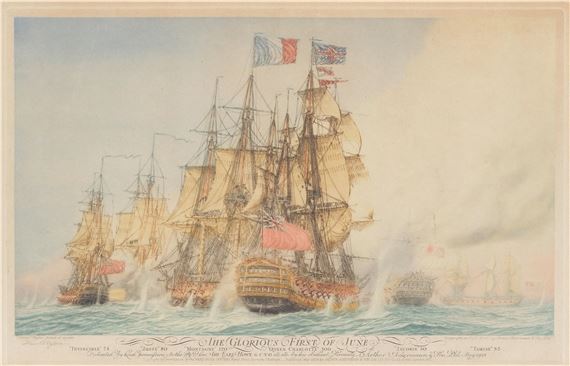 'The Glorious First of June', 1928 by Harold Wyllie, 1928