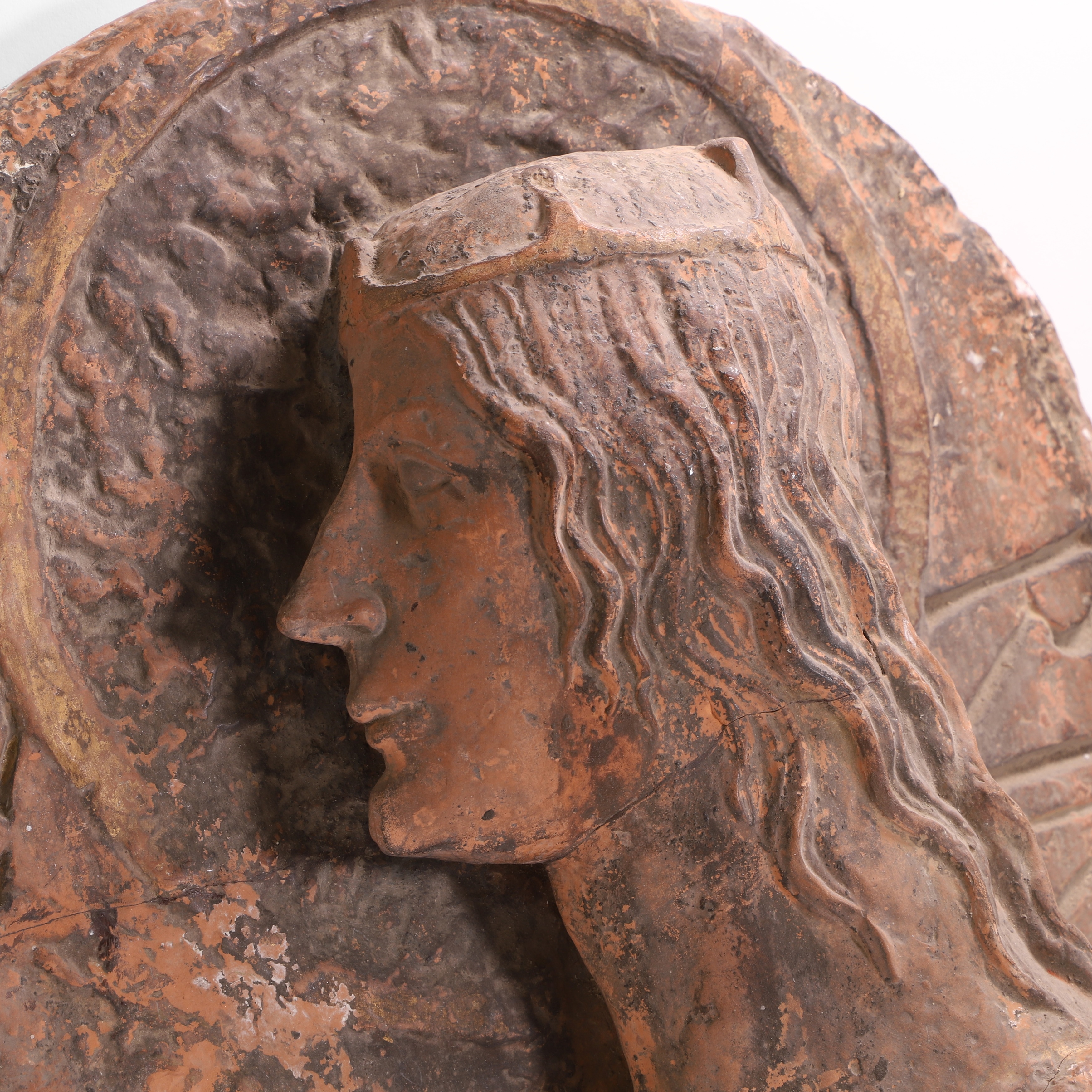 Alceo Dossena | A circular terracotta plaque in the manner of Alceo ...