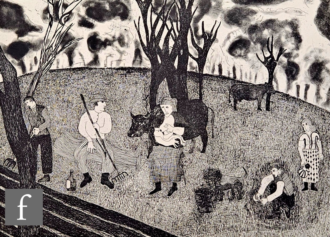 Paul Rafferty | Paul Rafferty (Born 1965) - 'The Field (1991) | MutualArt