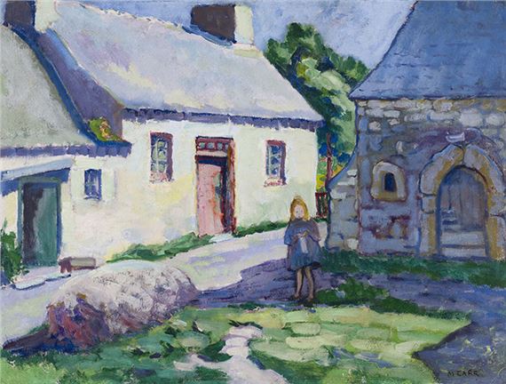 Cottage, St. Efflam by Emily Carr, circa 1911