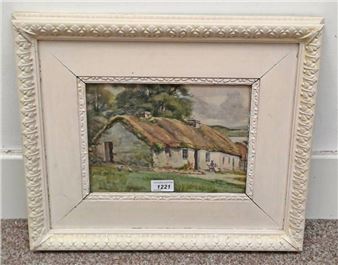 thatched roof cottage - Andrew Adie Dalgleish