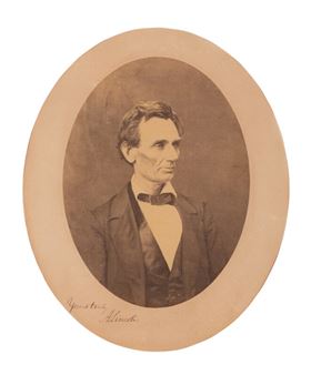 Oval Bust Portrait by Alexander Hesler - Alexander Hesler