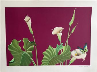 Michel Plaisir Lithograph signed lower right - Michel Plaisir