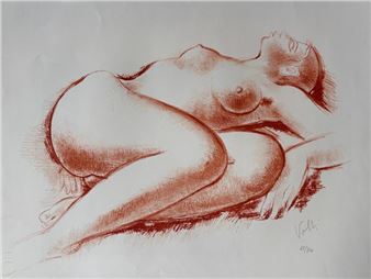 Antoniucci Volti Lithograph signed lower right - Antoniucci Volti